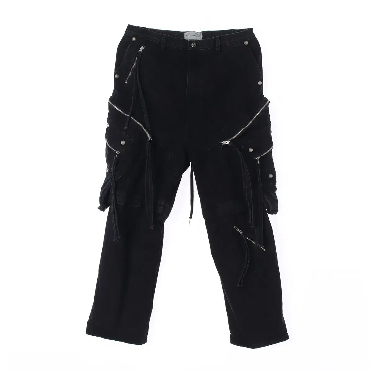 [L]Serious Process 005 Zipper Cargo Vahn Separate Pants