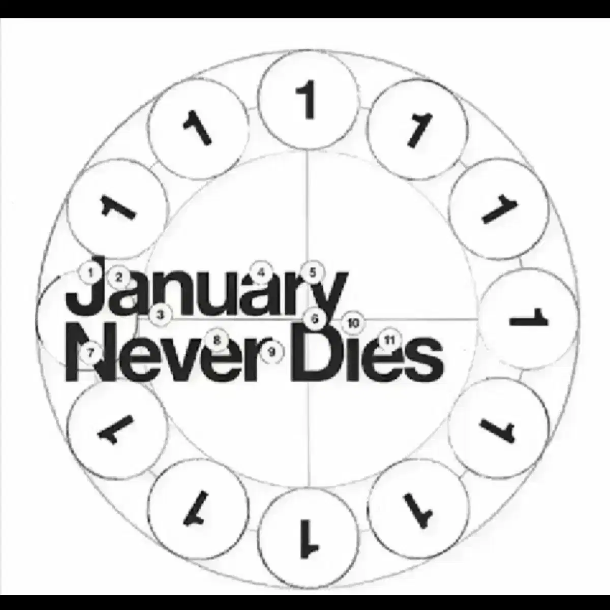 바밍카이거 앨범 January Never Dies 일월불사 반택포