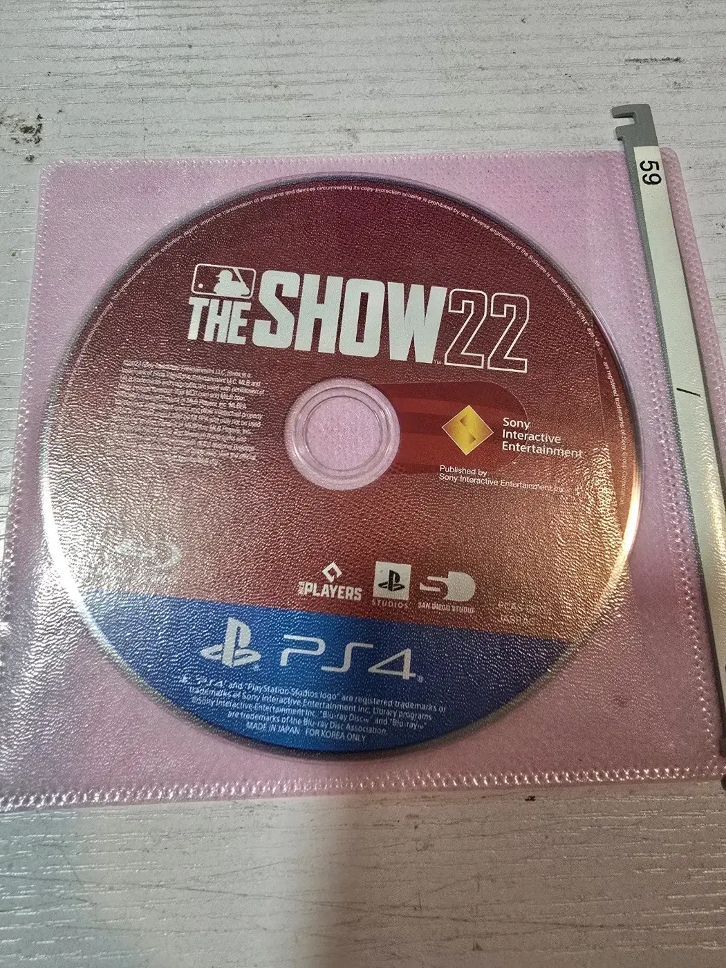 ps4/플스4 mlb22 알시디