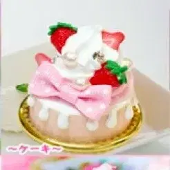 Cake Food Sikwan Miniature YELL Er Kiradeco Sweets StrawberryU Gacha