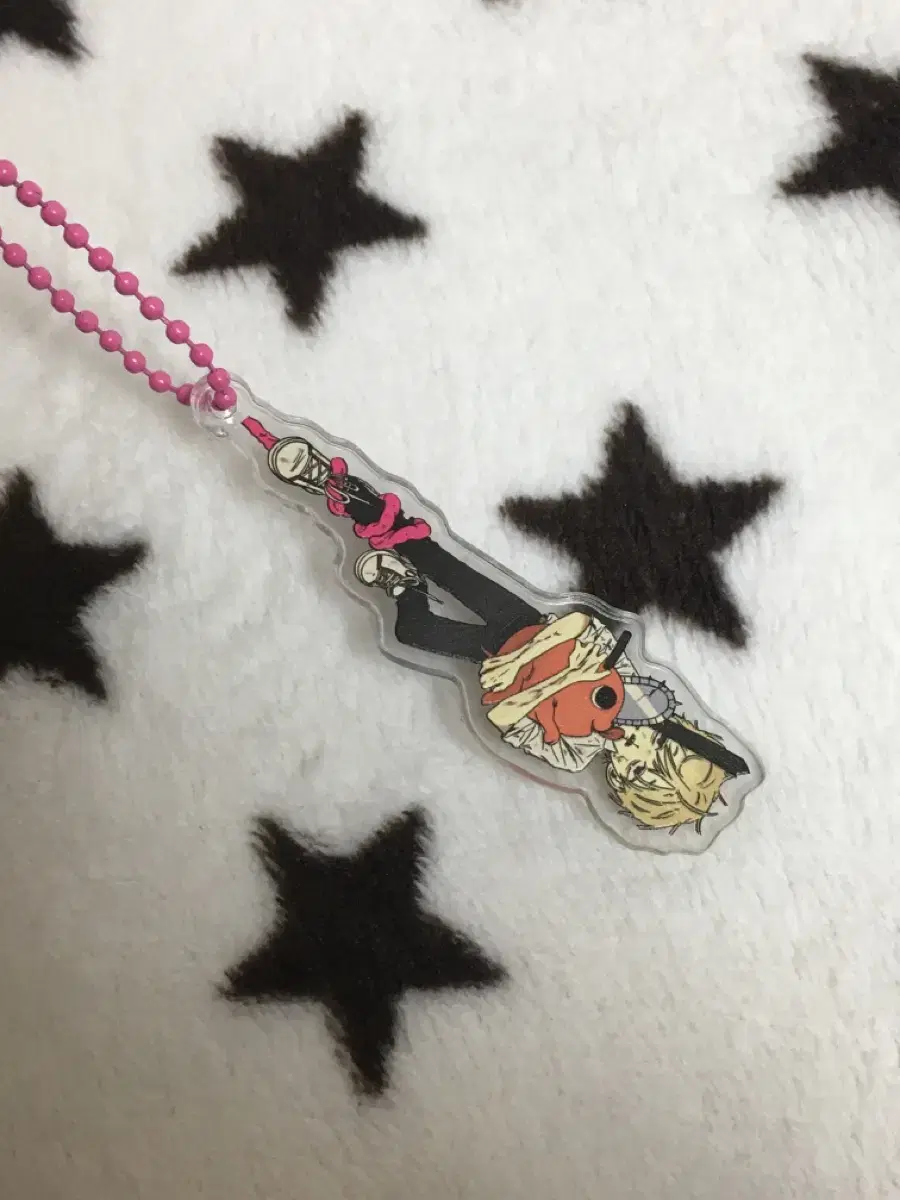 Unused) Chainsaw Man Montachi-sama keyring Pochita Denji Aki Makima acrylic Pasha