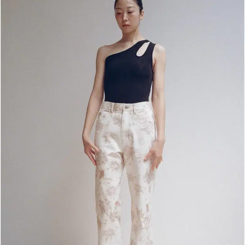 티크teak COTTON PANTS_MAPLE IVORY