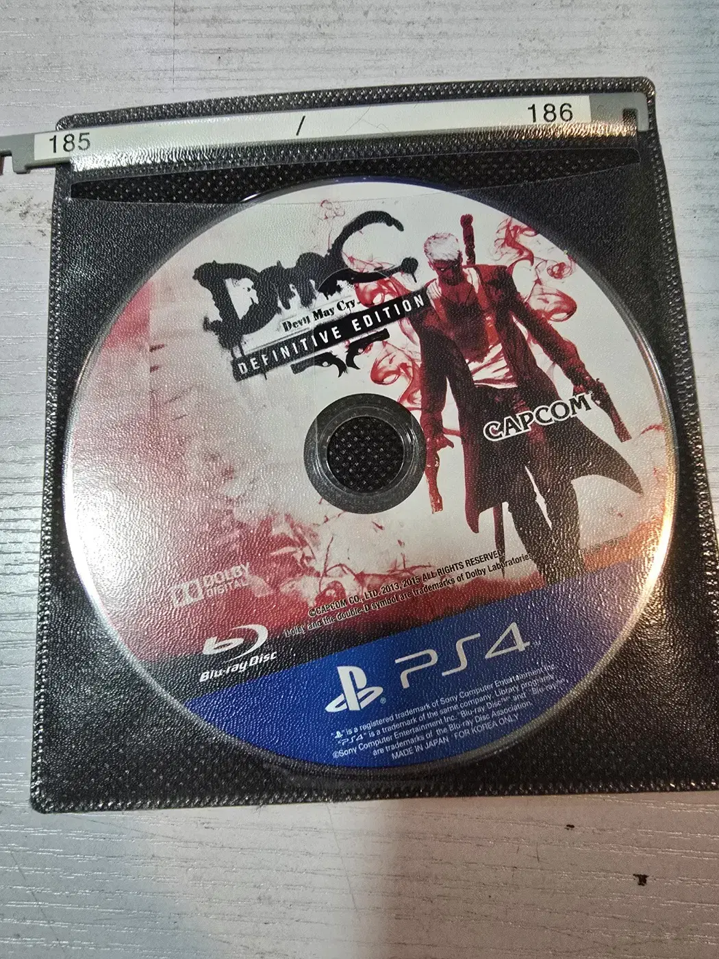 ps4/플스4 DMC 디피니티브 에디션 알시디