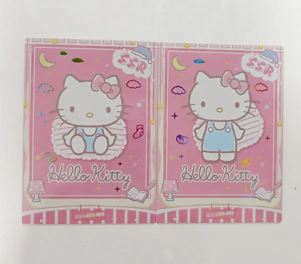 Sanrio Photo Card Character Collectors' kard Hello Kitty SSR Card Set sell 1st