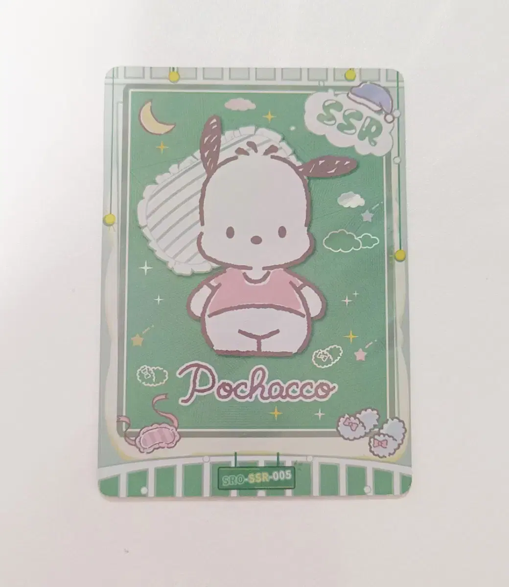 Sanrio Photocard Character Collectors' kard Pochaco SSR Card Set sell 1st Edition