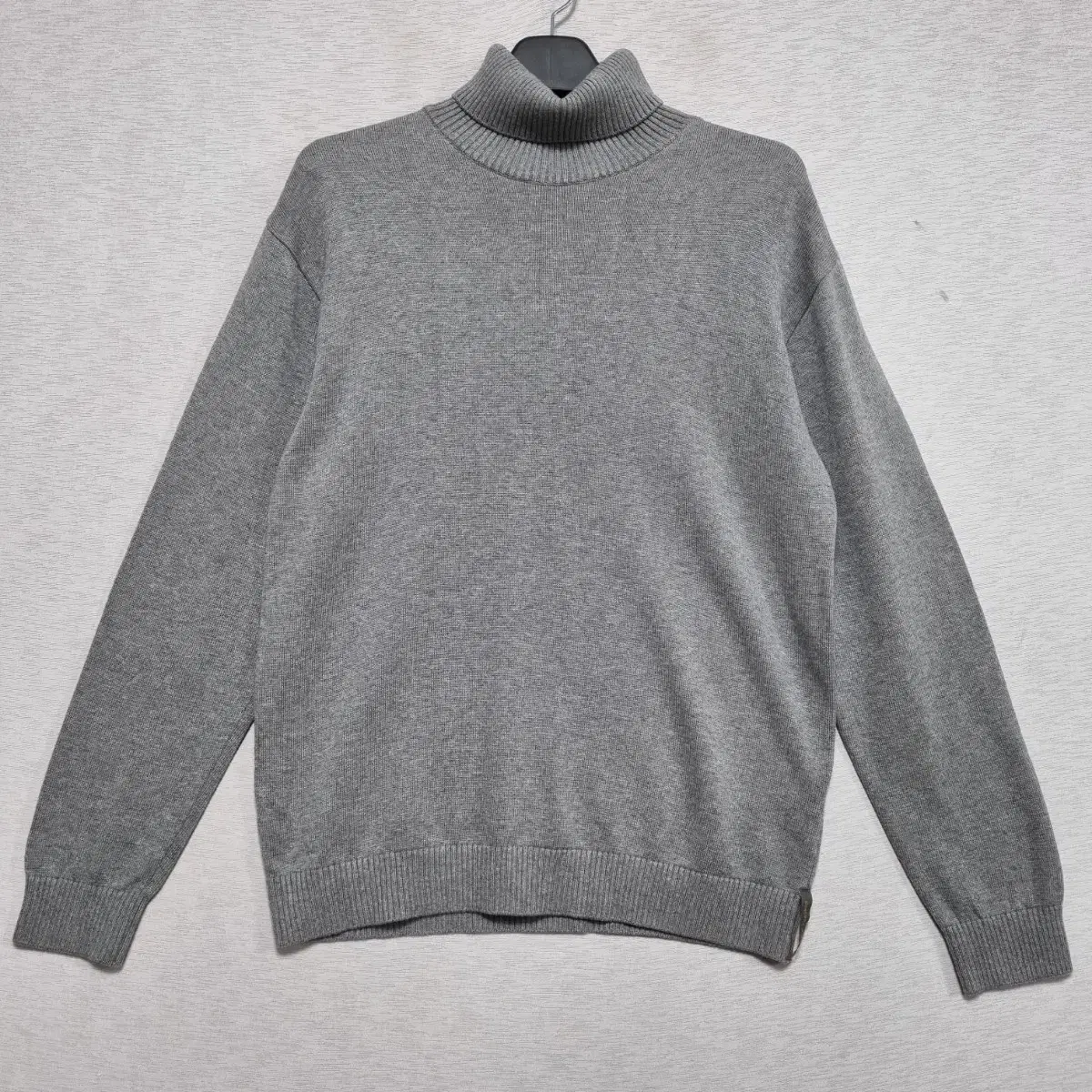 Custom A Clark Grey Neck Pola Knit Men100ㅡ1126