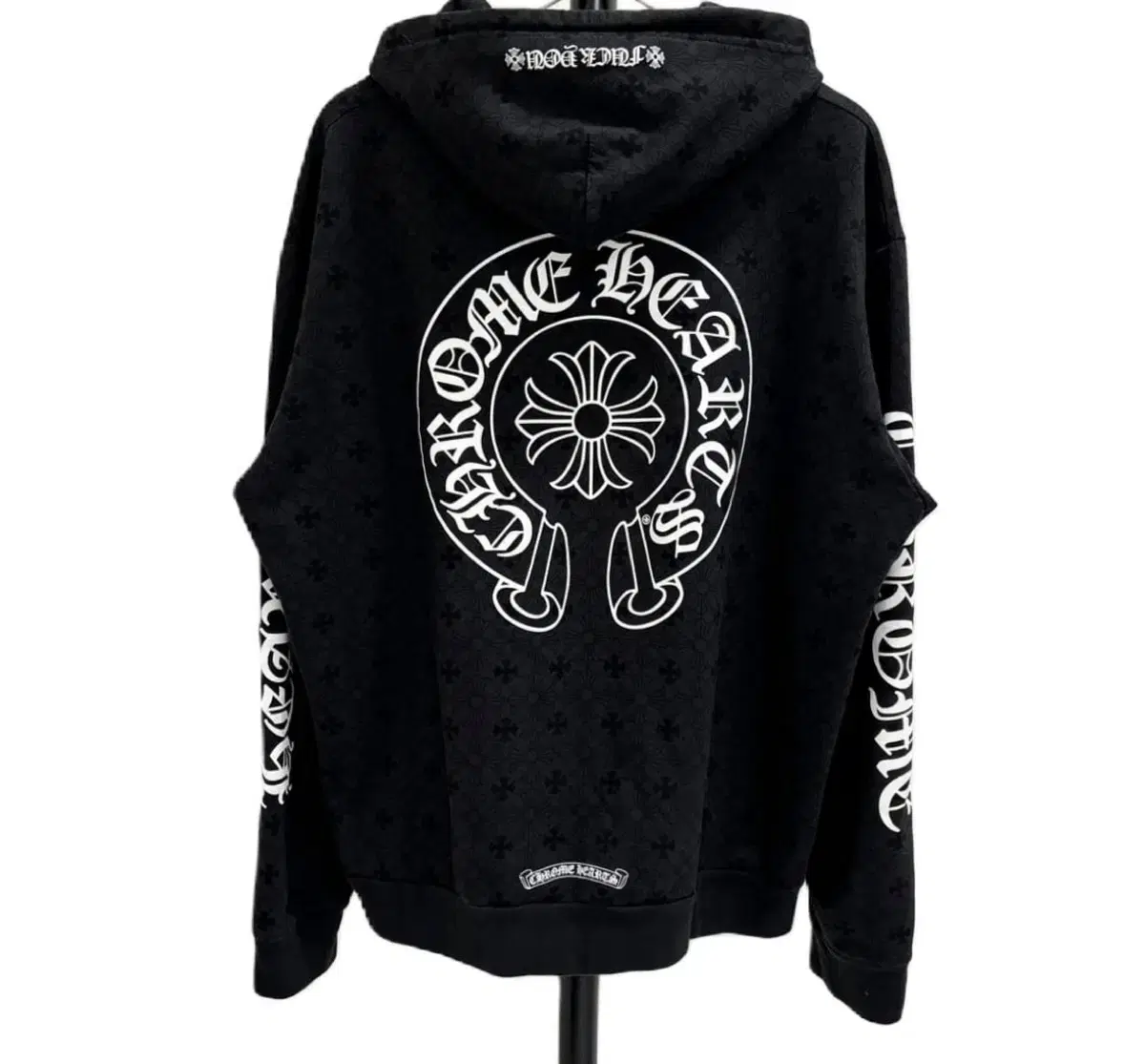 Chrome Hearts Multilogo Horseshoe Hoodie L