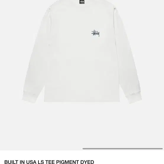 스투시빌트인 USA(L) 롱슬리브, stussy built in usa