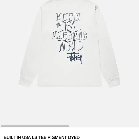 스투시빌트인 USA(L) 롱슬리브, stussy built in usa