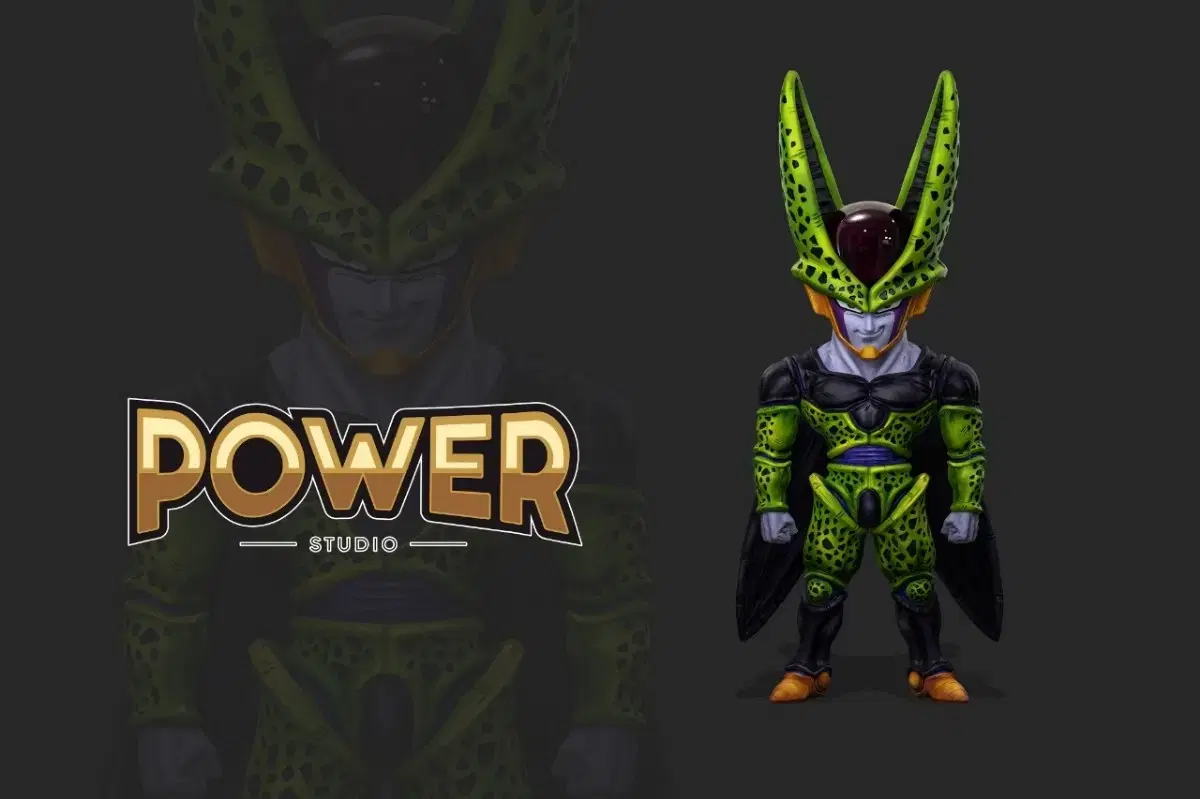 [Q2 '25] Power Dragon Ball Complete Cell Resin Figure