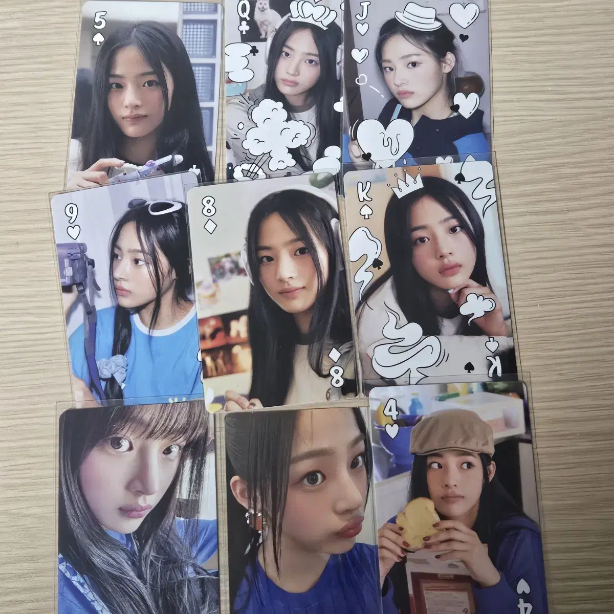 New Jeans minji 2023 season's greetings Supernatural Line Getup photocard 9 in bulk