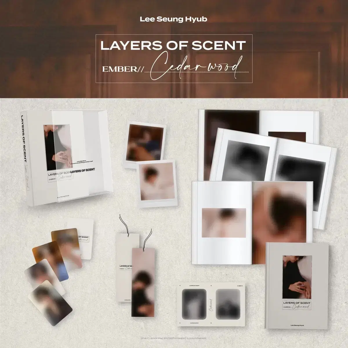 N Seung Hyeop Lee photobook layers of scent ember ver.