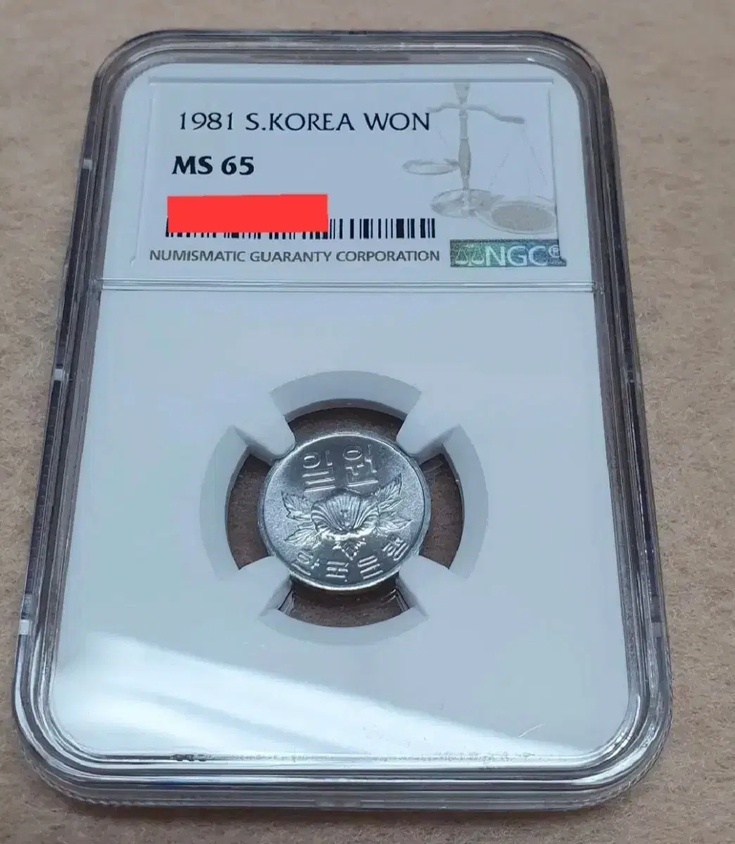 1981년 1주 NGC MS 65