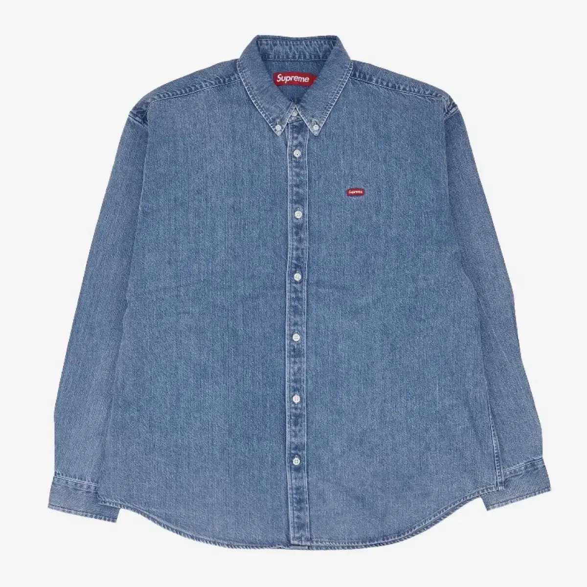 Supreme Small Box Shirt Denim (23FW) size M