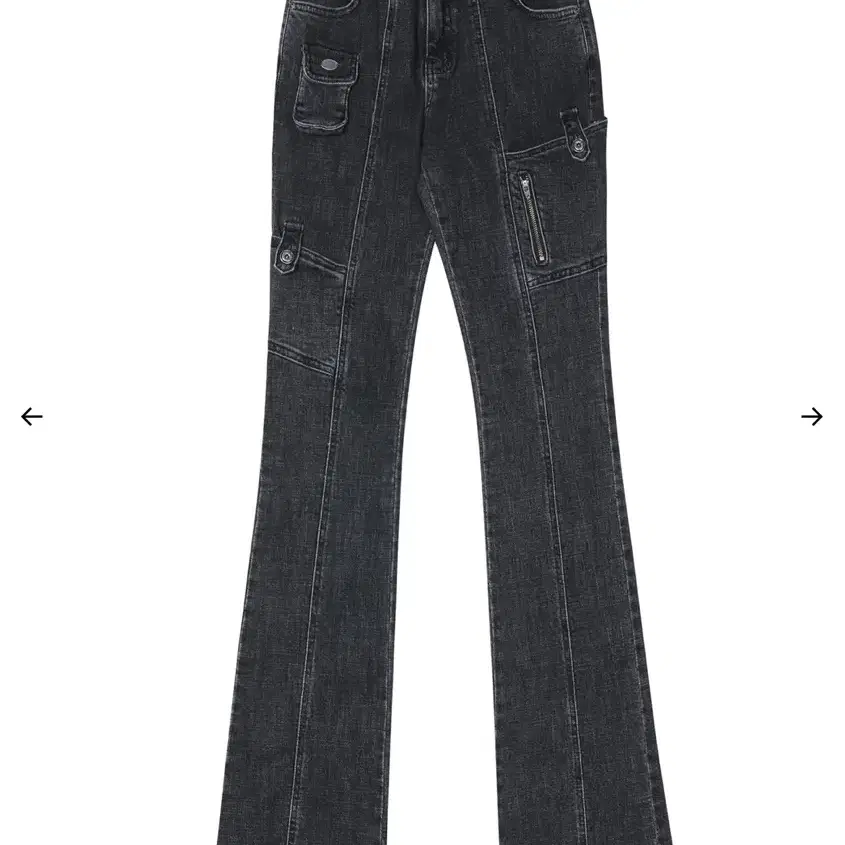 (구해요) 보헴서 SIDE POCKET BOOTCUT JEANS GRAY