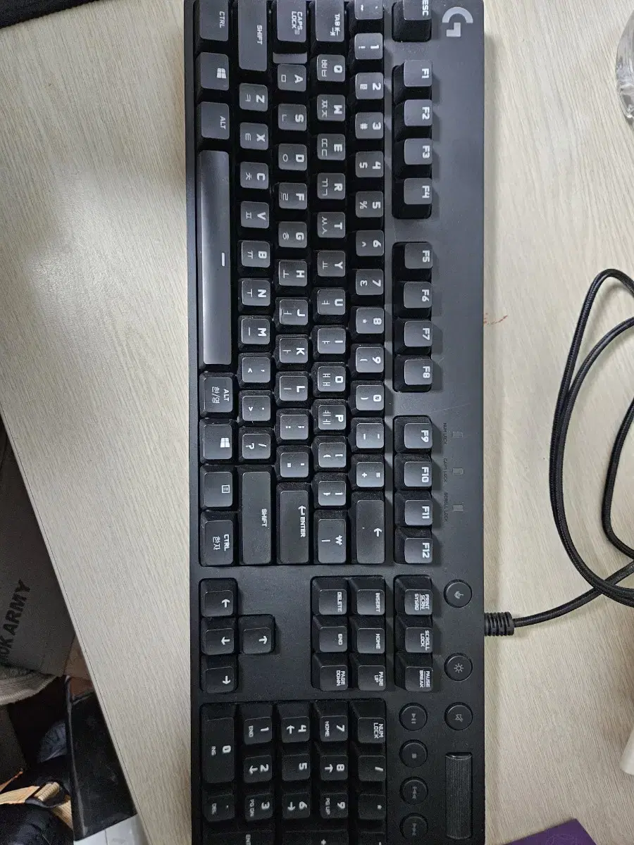 로지텍 G610 팝니다