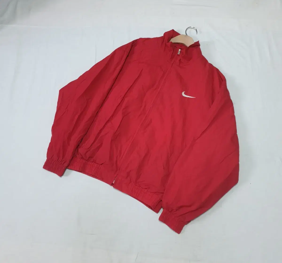 Nike Red Old School Over Windbreaker