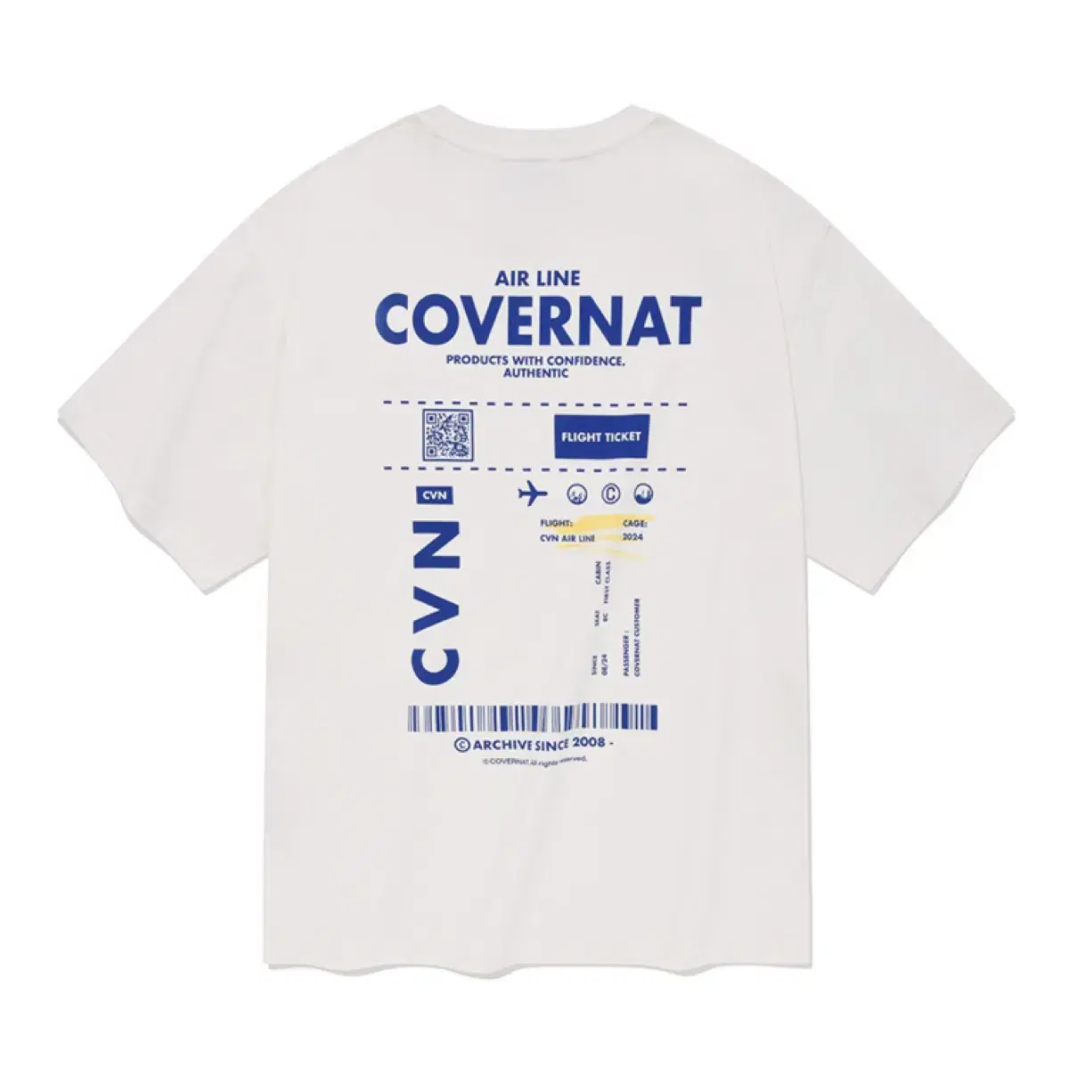 CoverNet Passport T-Shirt White L