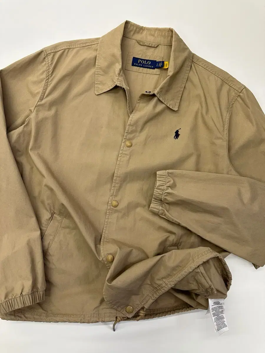 Polo Polo Ralph Lauren New label poplin beige coach jacket