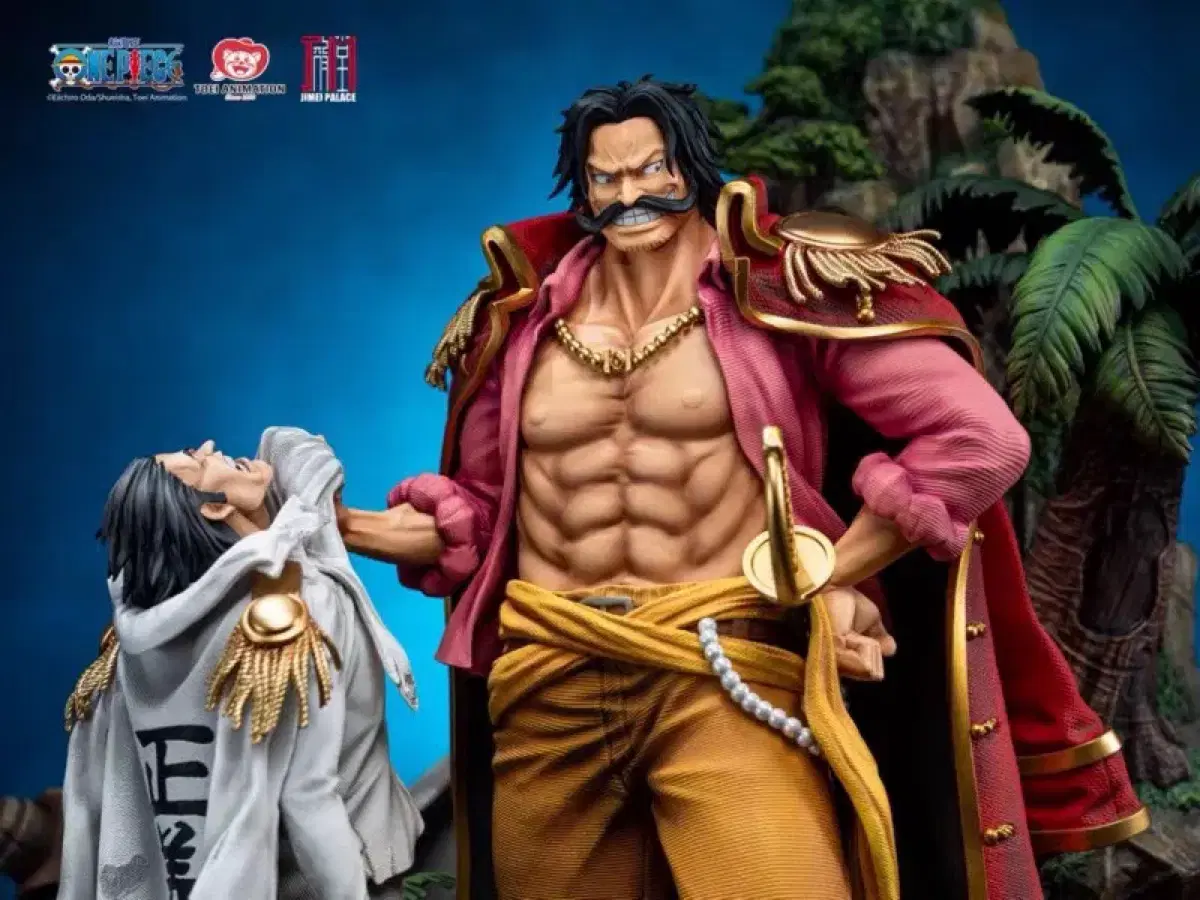 (Discount Spot)Jimei Gol D Roger Resin Statues ONEPIECEJin Pirate King