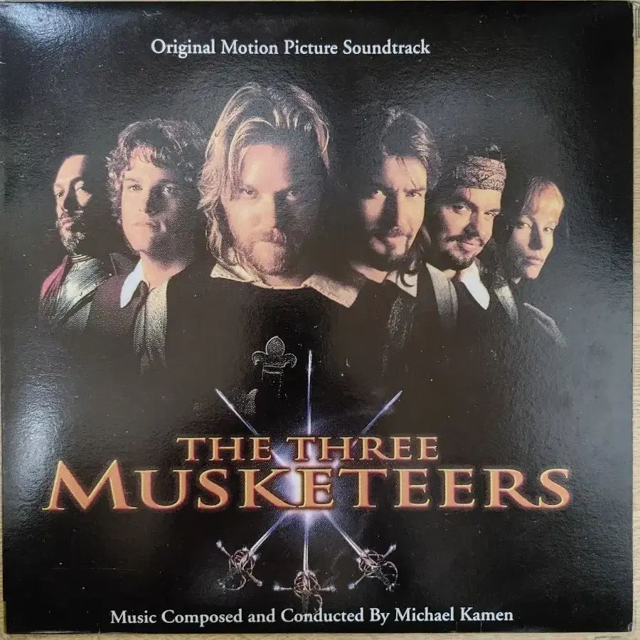 OST: THE THREE MUSKETEERS 음반 (LP 턴테이블 오디