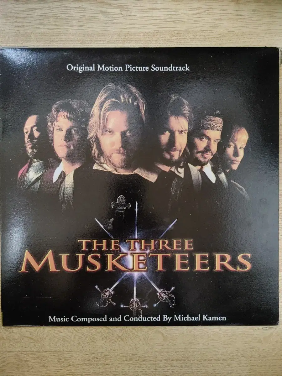 OST: THE THREE MUSKETEERS 음반 (LP 턴테이블 오디