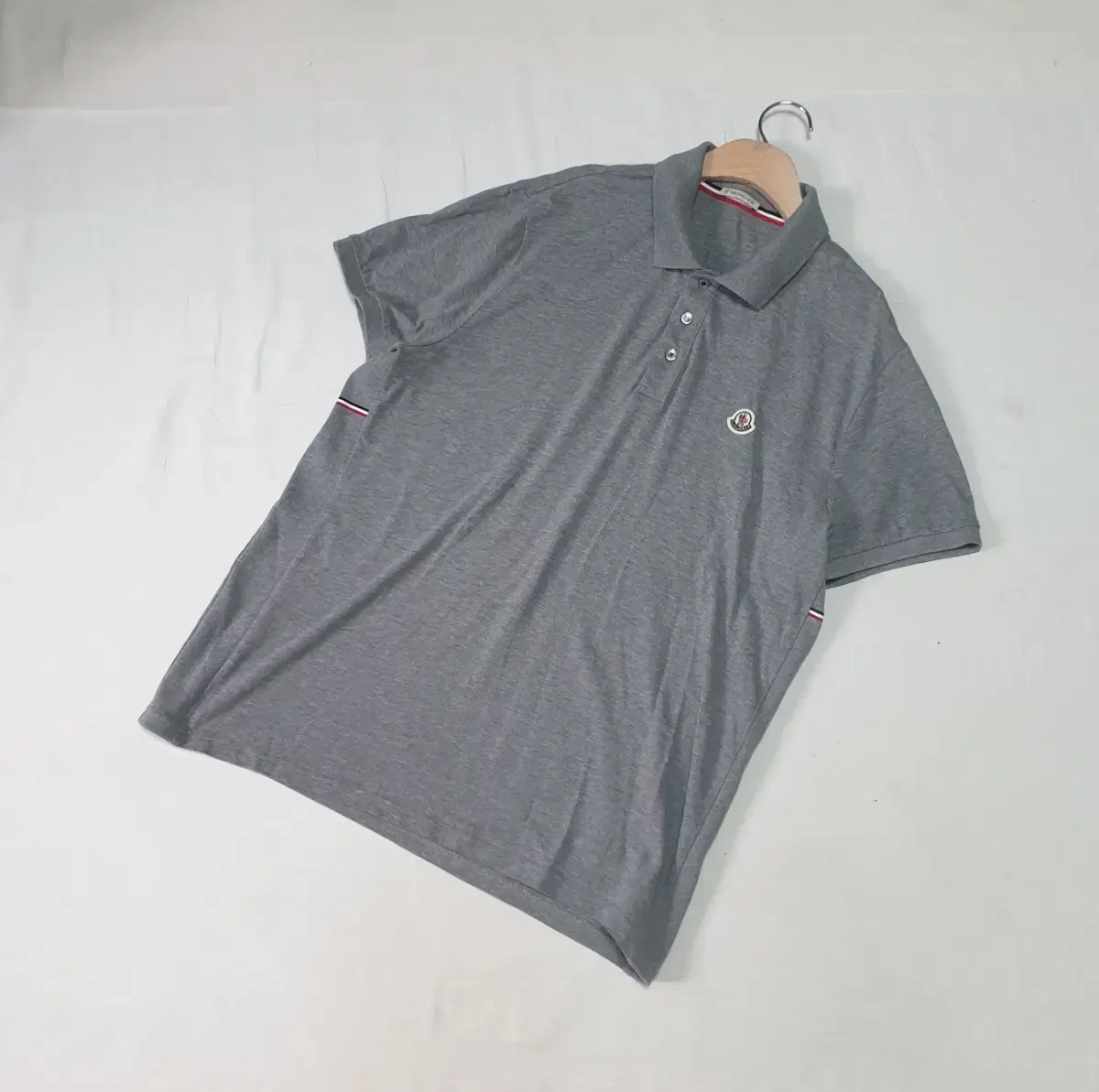 Moncler Gray PK Polo T-shirt Store Edition