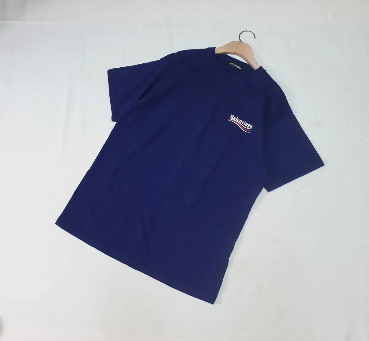 Balenciaga bloo Wave Short Sleeve T-Shirt XS