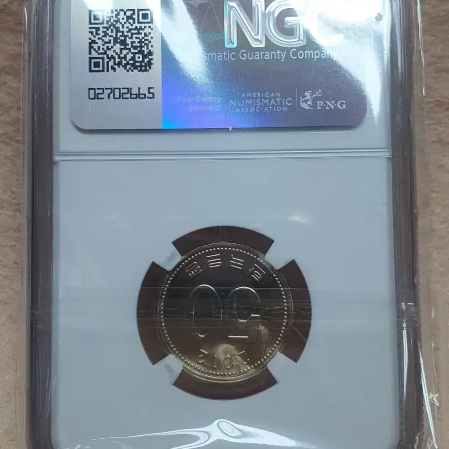 특년도 2012년 50주 NGC MS 65