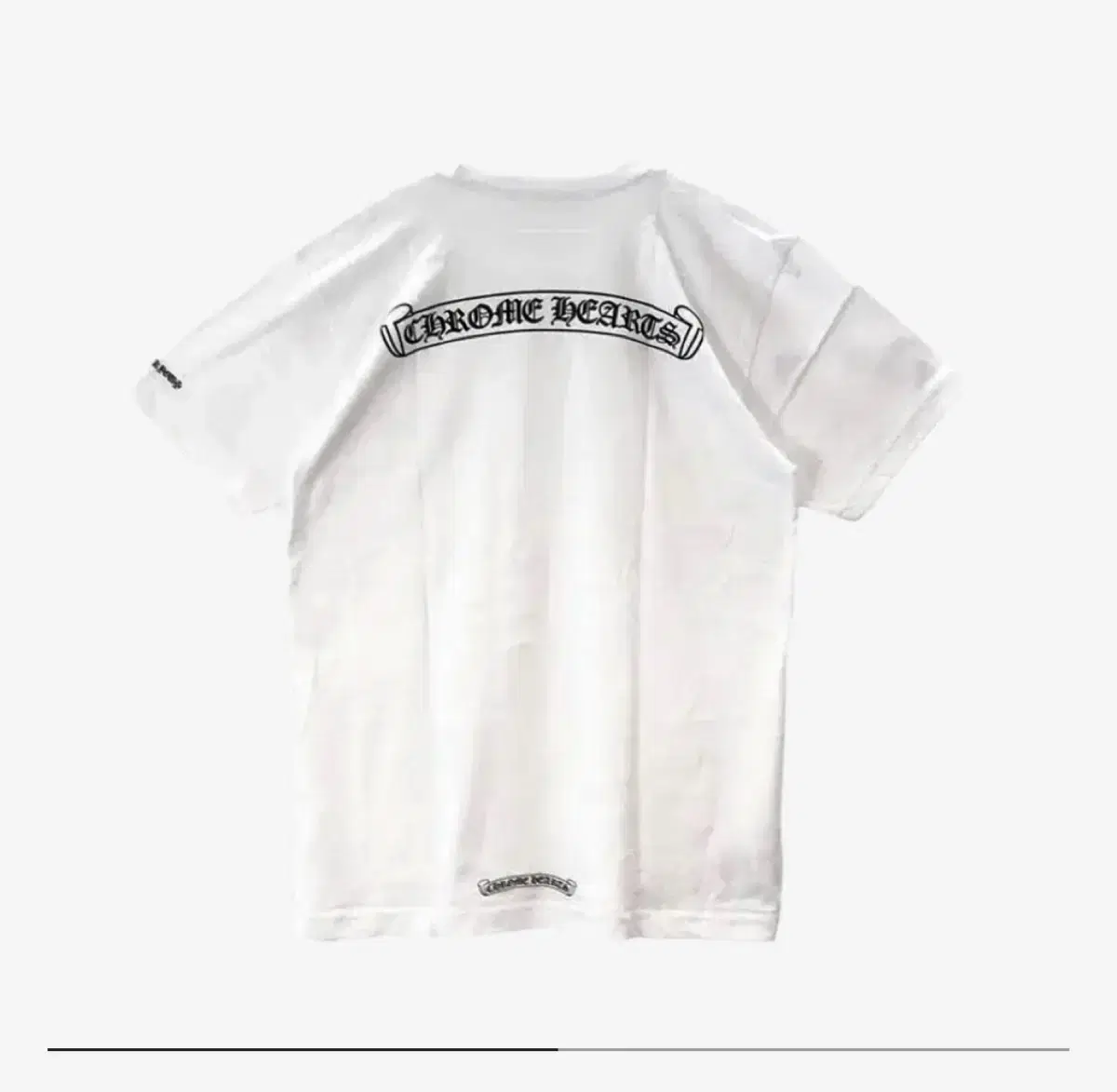 Chrome Hearts Scroll Logo Vahn Tee