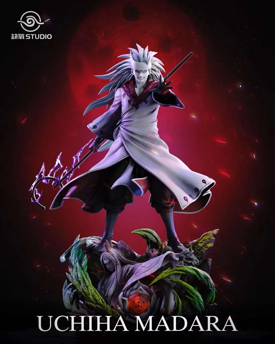 (Pre-Order)LACK Uchiha Madara Resin Statue Naruto Resin Statues