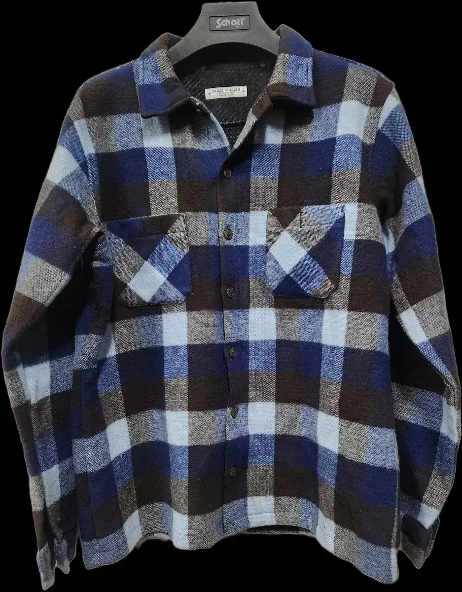 Steel Wheels Wool Check Shirt