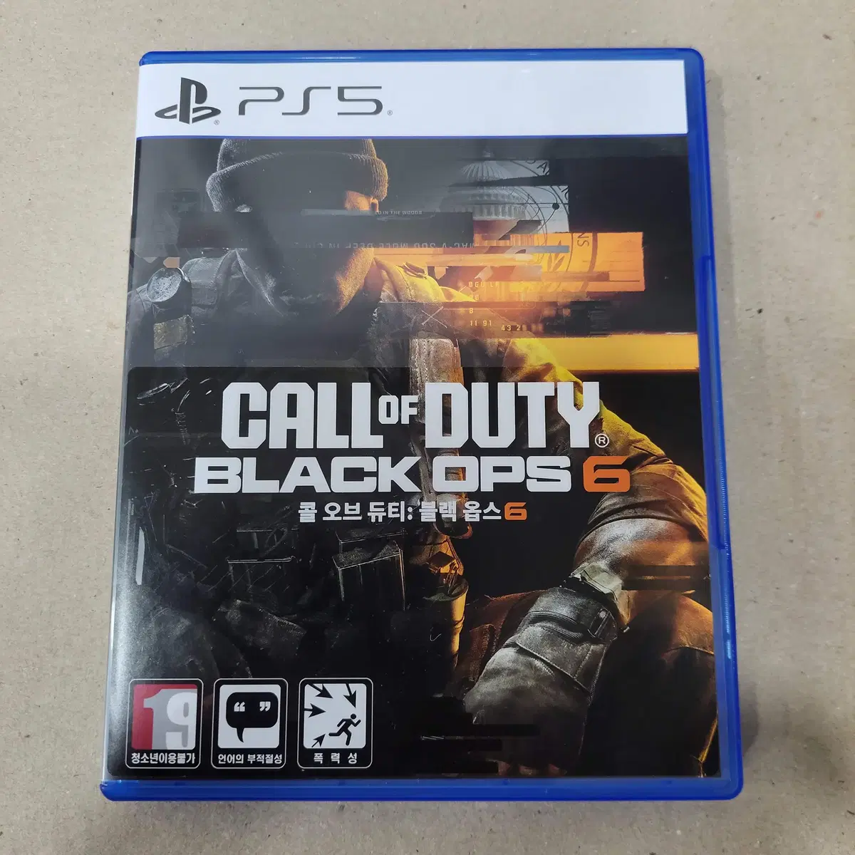 [중고] PS5 콜 오브 듀티 블랙 옵스 6/한글/콜옵 cod 블옵