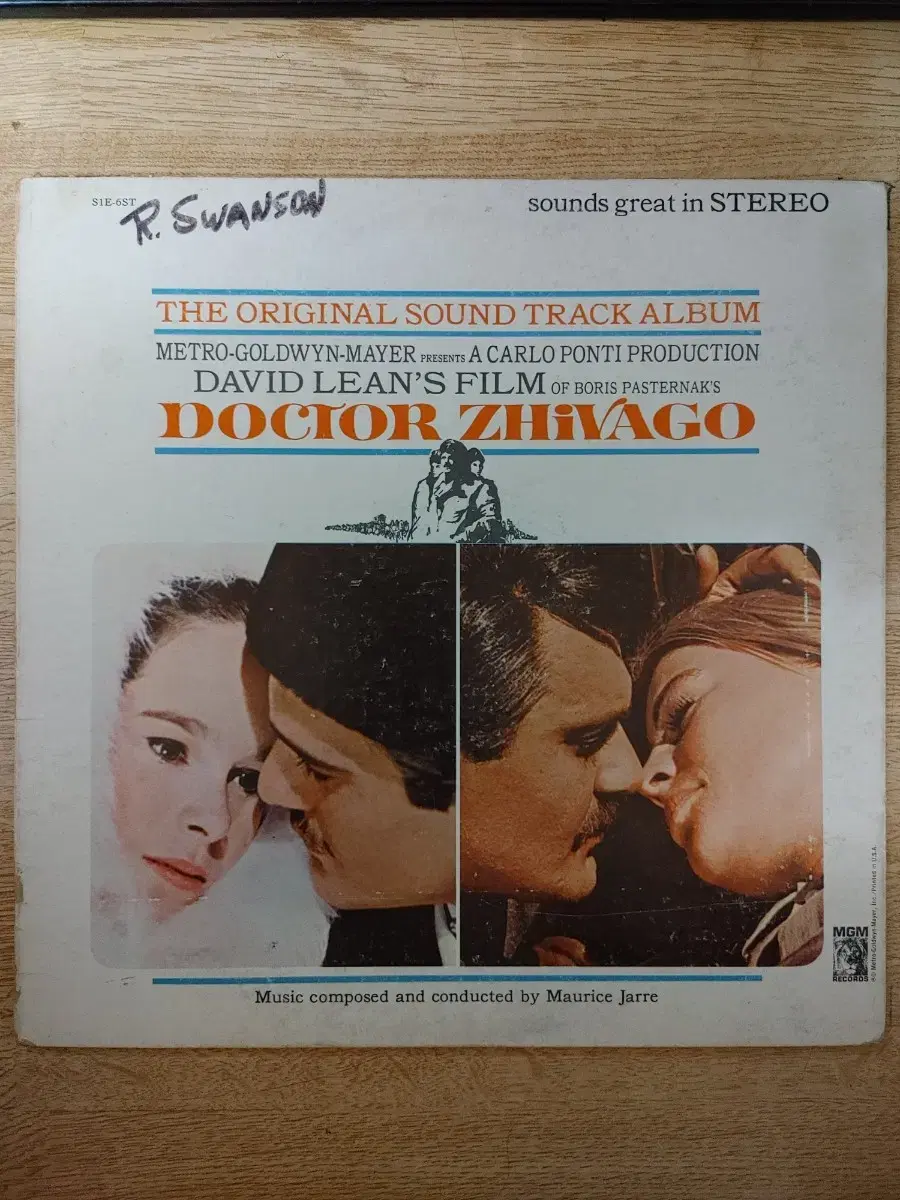 OST: DOCTOR ZHIVAGO 음반 (LP 턴테이블 오디오 앰프 음