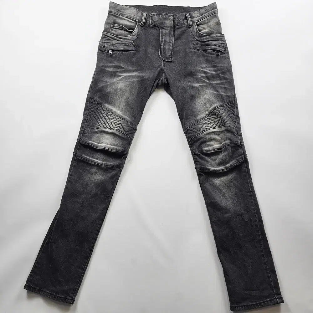 Vintage jeans Biker jin span size 32 NO.7325