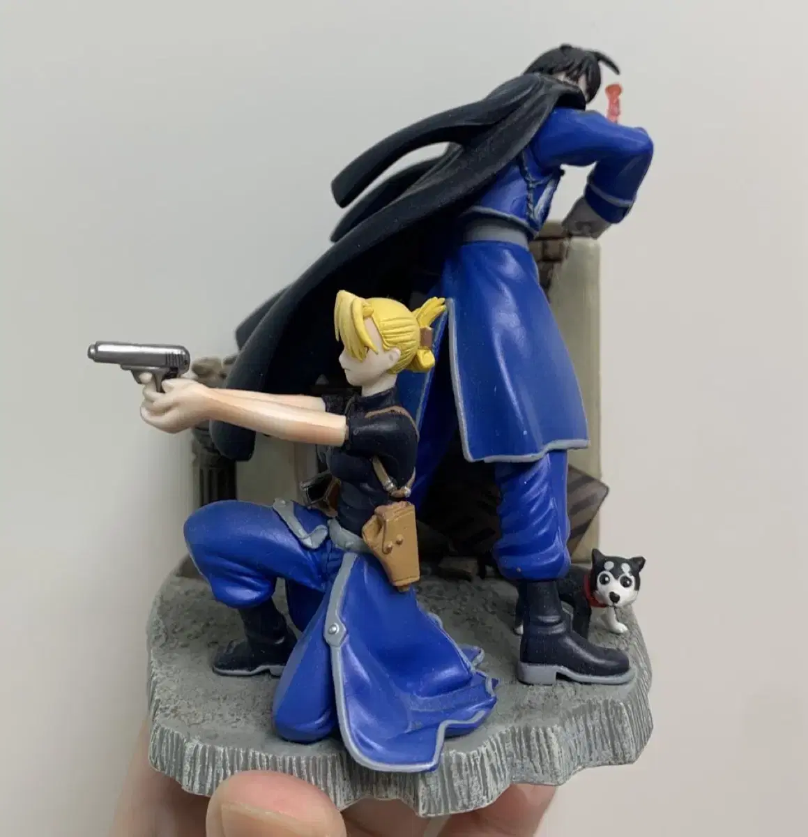 Fullmetal Alchemist Figures Hawkeye, Mustang, and Gusto