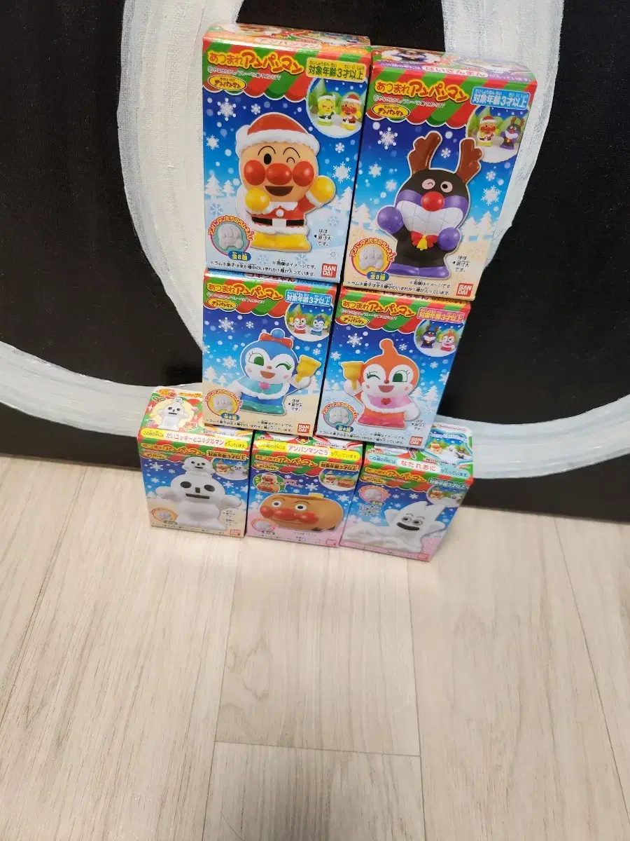 Anpanman Christmas Finger Puppet