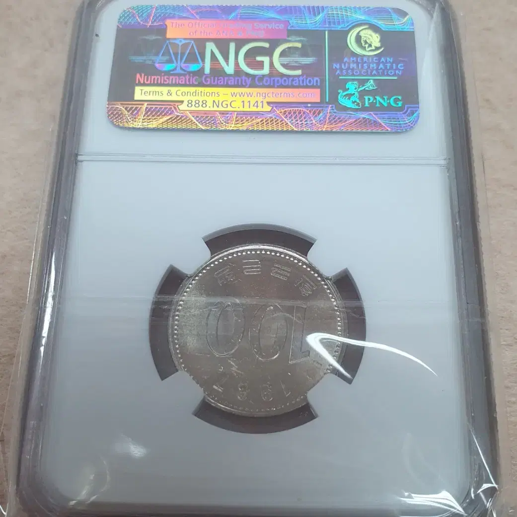 1987년 100주 NGC MS 63