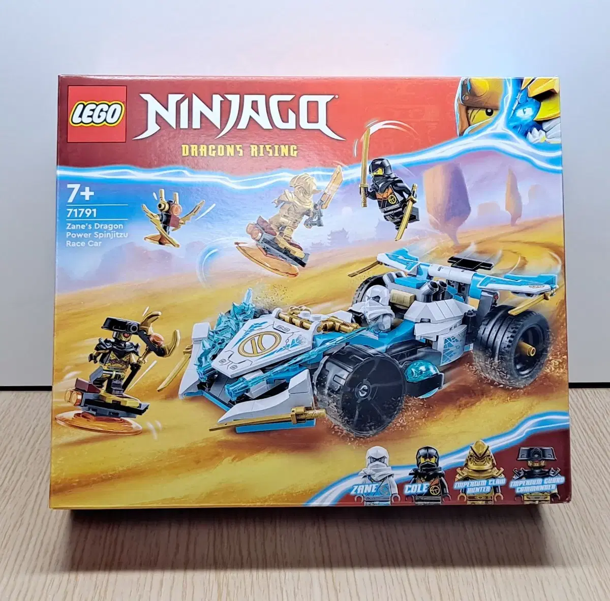 LEGO NINJAGO 71791 Zane's Dragon Power Spinjitzu Race Car for sale