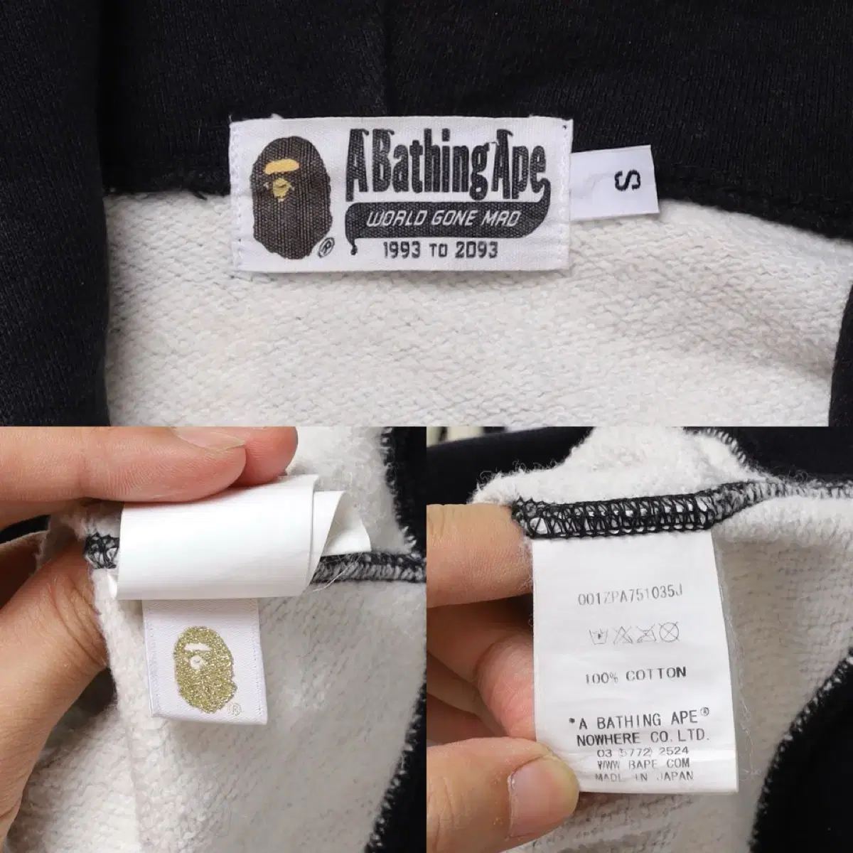 A Bathing Ape x Zozotown Panda Full Zip