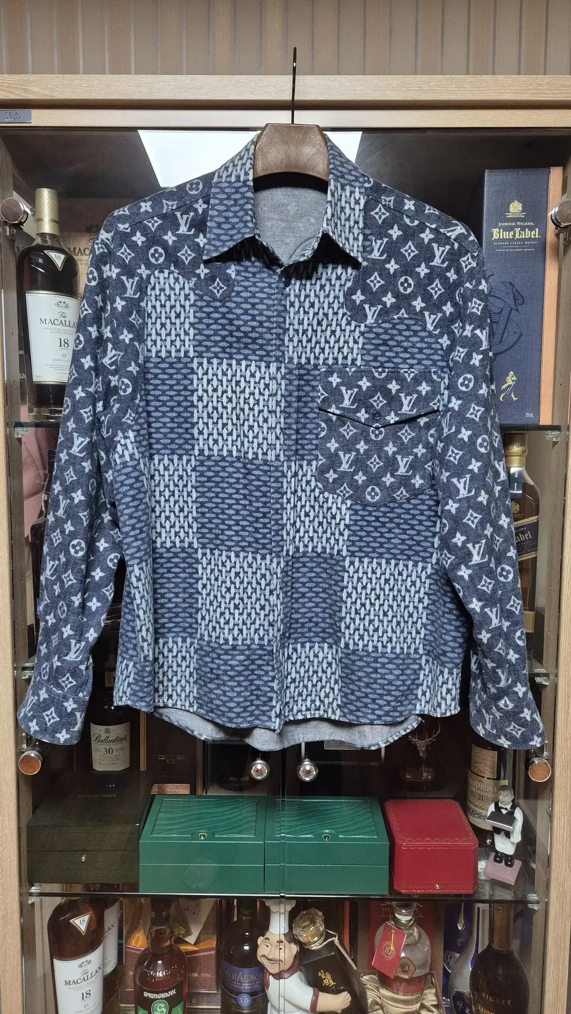 Louis Vuitton Nigo Wave Monogram Shirt