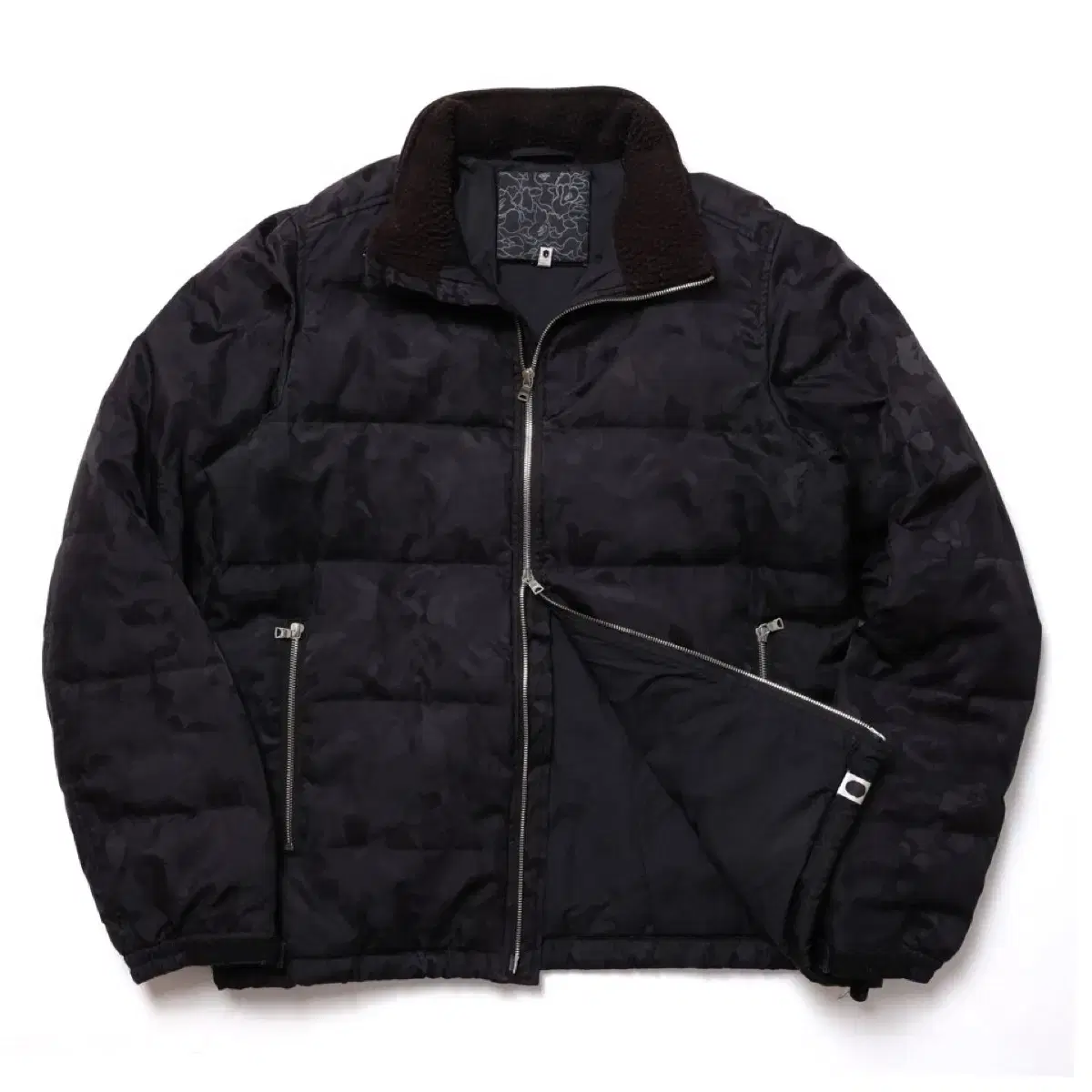 A Bathing Ape Camo 2Way Puffer Jacket