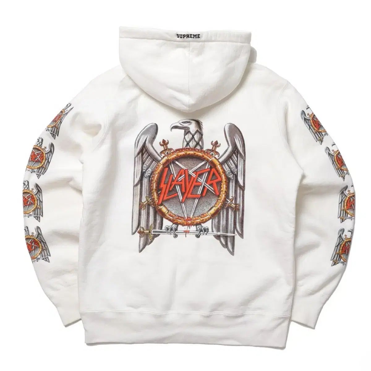 16AW Supreme x Slayer Eagle Sweat Hoodie