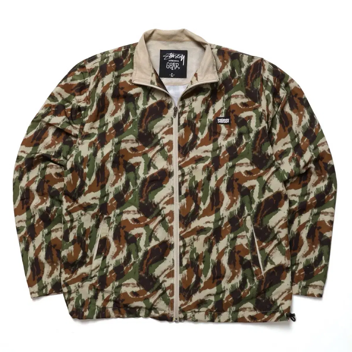 00's Stussy Nylon Camo Jacket