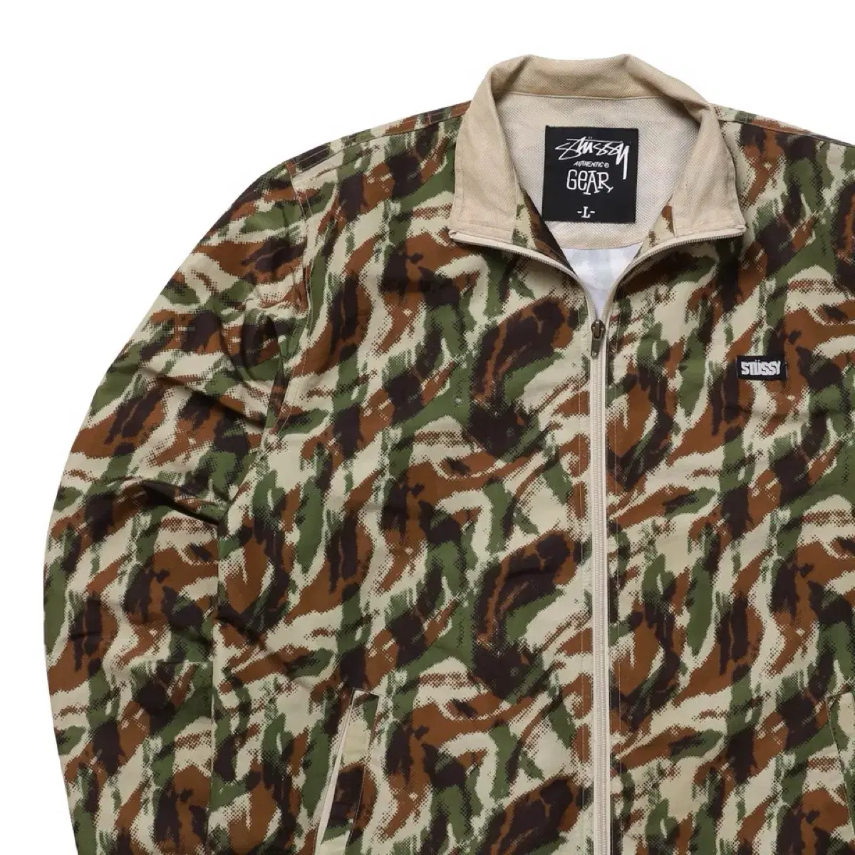 00's Stussy Nylon Camo Jacket