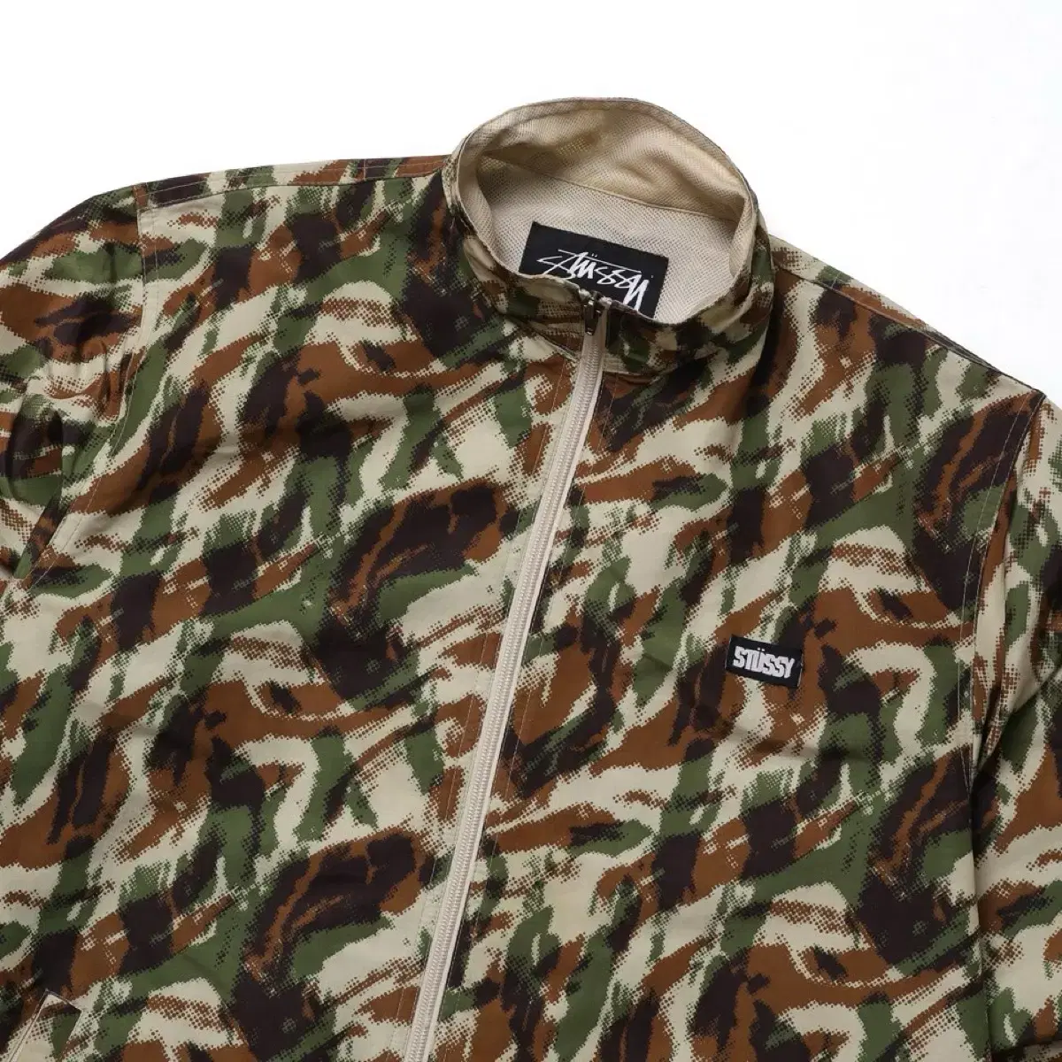 00's Stussy Nylon Camo Jacket