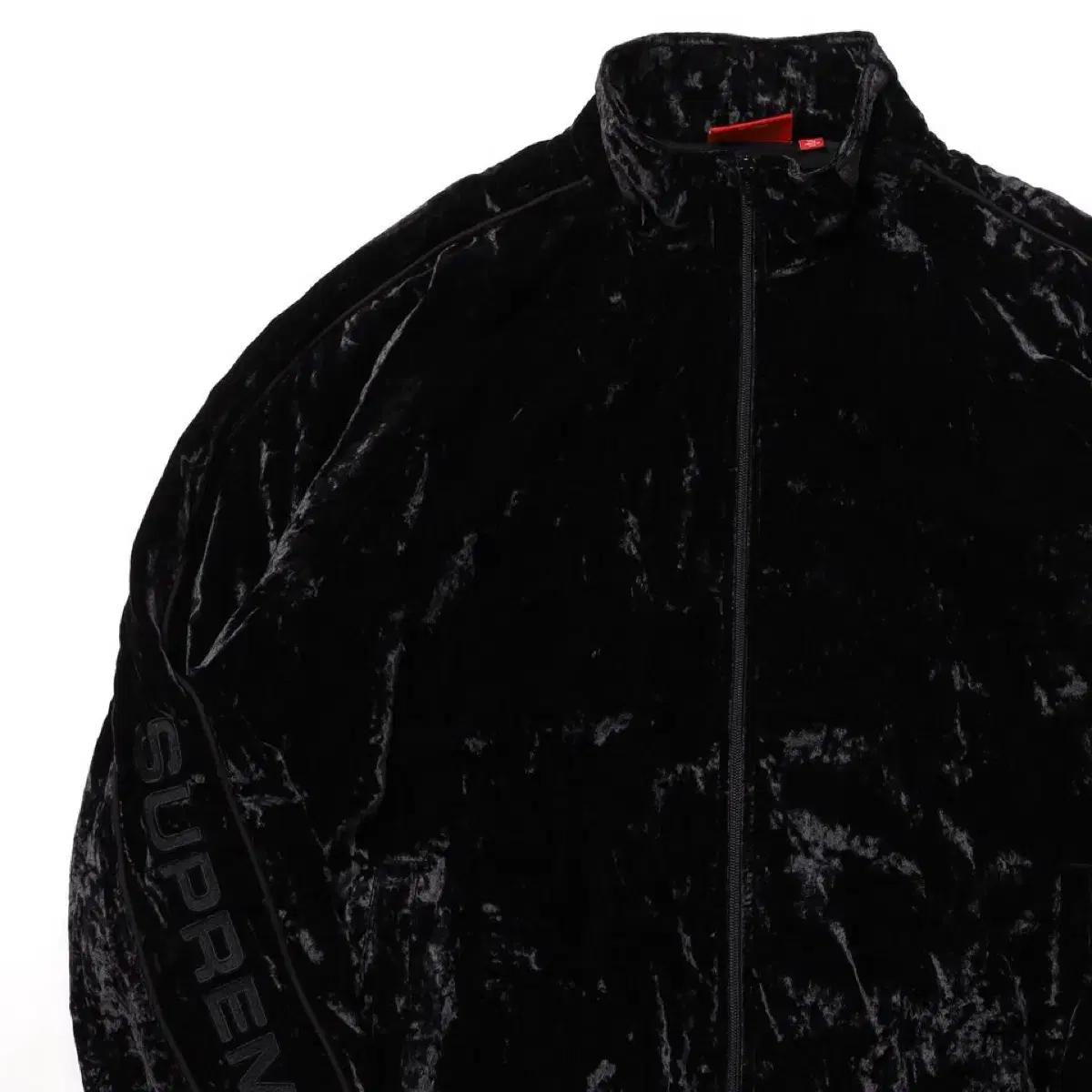 23FW Supreme e Crushed Velvet Track Jk