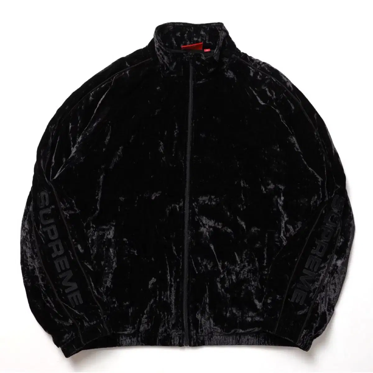 23FW Supreme e Crushed Velvet Track Jk