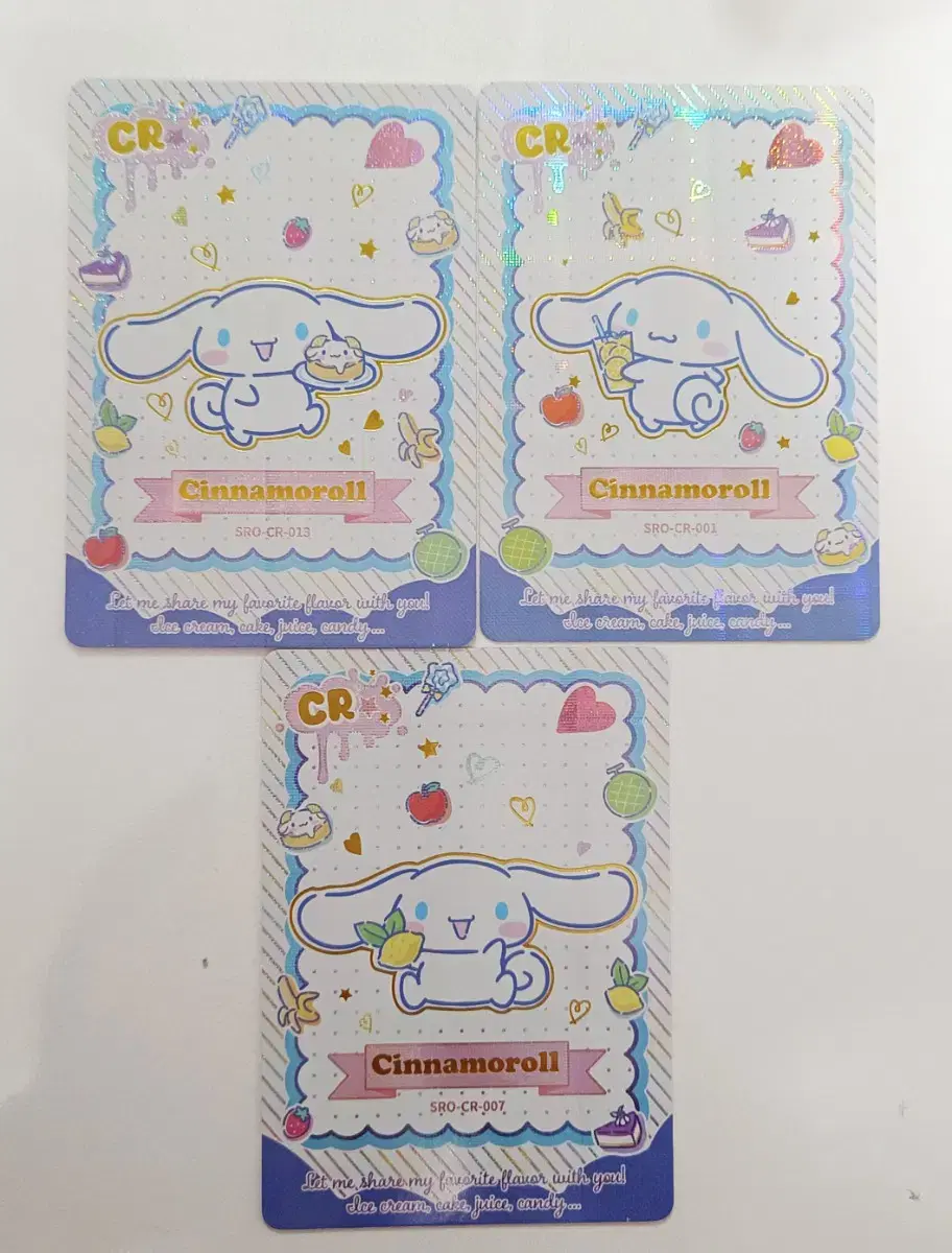 Sanrio Photocard Character Collectors' kard Cinnamoroll CR Card sell 1st