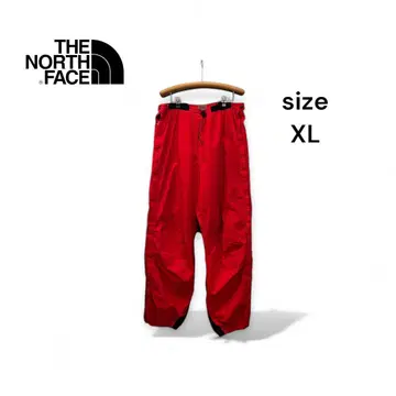 90s 노스페이스 GORE-TEX 나일론 팬츠 XL 빨간색
